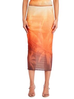 SER.O.YA Sunset Mesh Skirt